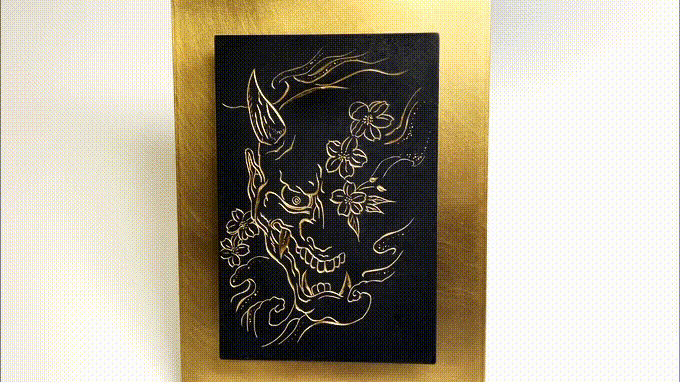 WABORI ART PANEL Hannya