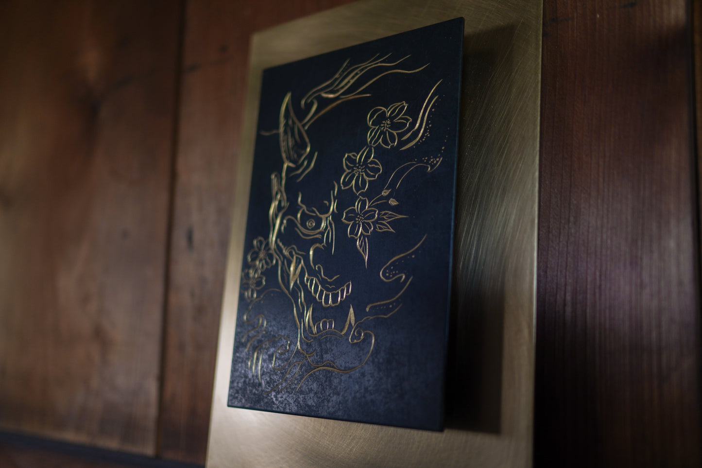 WABORI ART PANEL Hannya