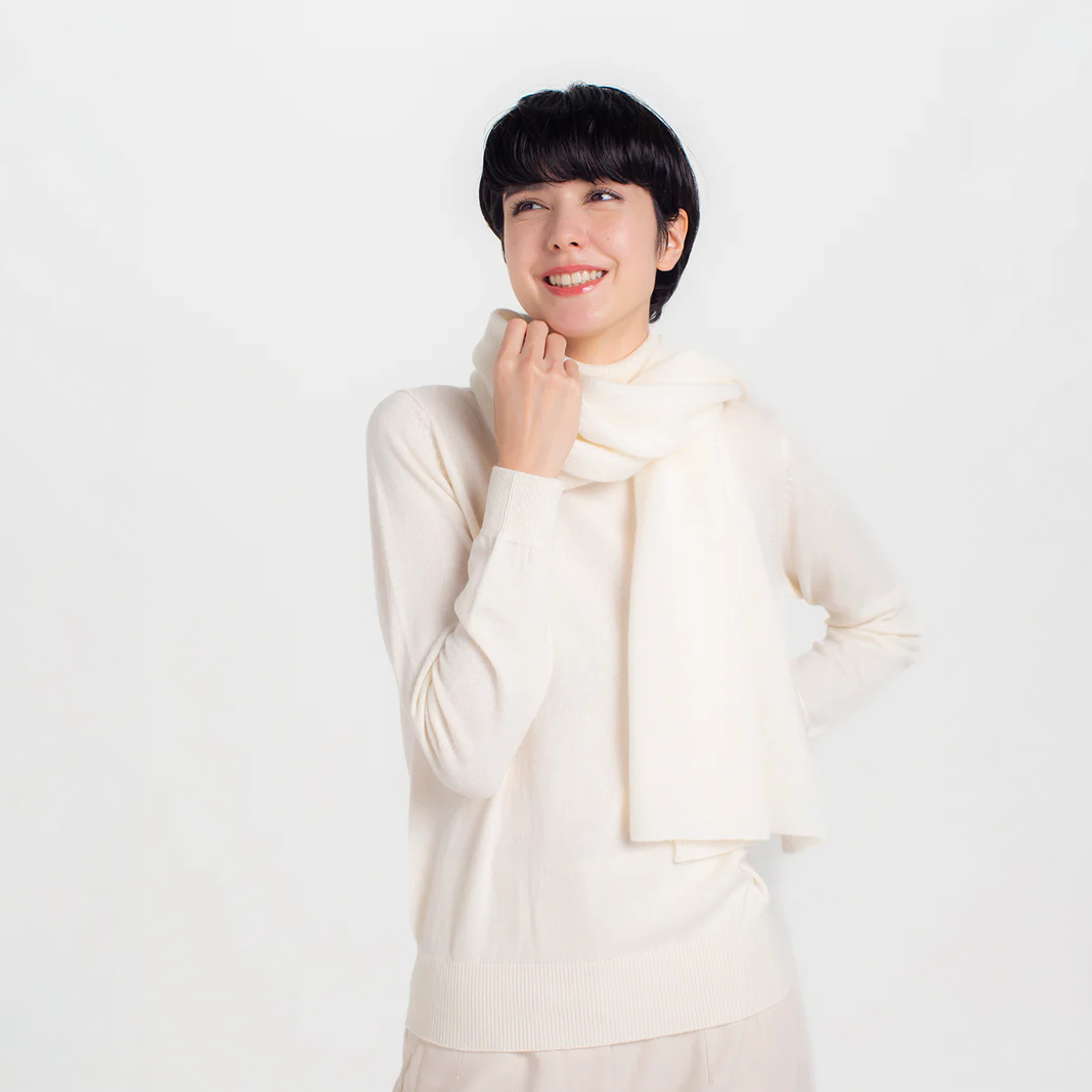 Cashmere Knit Angel's Stole
