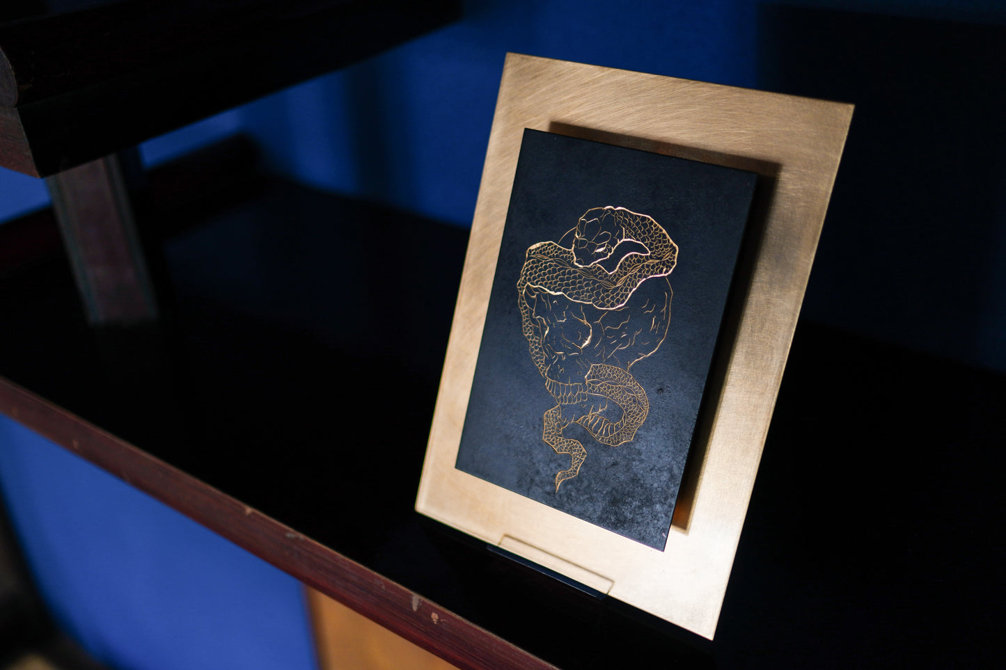 WABORI ART PANEL  Skull