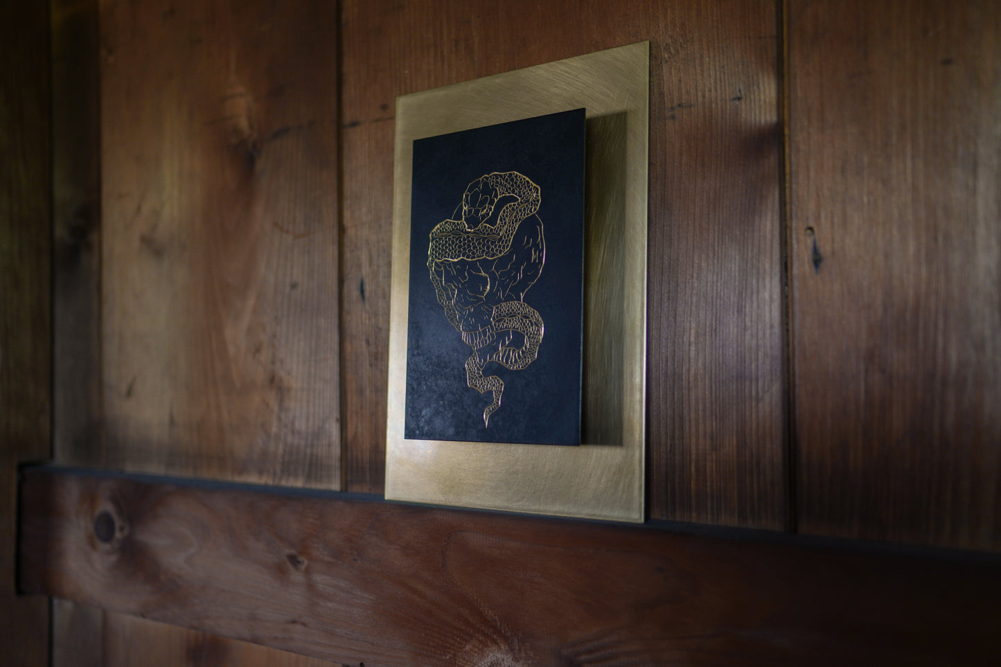 WABORI ART PANEL  Skull